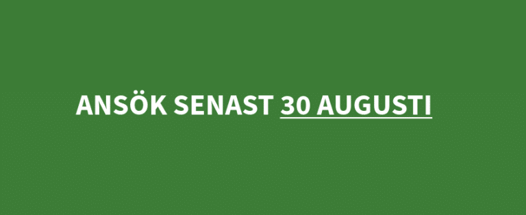 Ansök till tågtekniksutbildningen senast 30 augusti